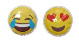 EMOJİ ŞEKİLLİ CEP SOBASI,EL ISITICI,2 ADET SICAK SU TORBASI PVC  9cm