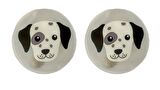 KÖPEKLİ CEP SOBASI,EL ISITICI,2 ADET SICAK SU TORBASI PVC  9cm