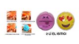 KALP EMOJİ PEMBE CEYLAN CEP SOBASI,EL ISITICI,2 ADET SICAK SU TORBASI PVC  9cm