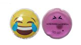 GÜLEN EMOJİ PEMBE CEYLAN CEP SOBASI,EL ISITICI,2 ADET SICAK SU TORBASI PVC  9cm