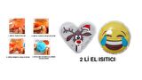 GÜLEN EMOJİ BEYAZ GEYİK CEP SOBASI,EL ISITICI,2 ADET SICAK SU TORBASI PVC  9cm