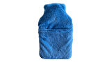 SICAK SU TORBASI CEPLİ MAVİ PELUŞ TERMOFOR 32,5x17,5cm  1500 ML