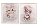 SEVİMLİ KEDİ VE KÖPEK CEP SOBASI,EL ISITICI,2 ADET SICAK SU TORBASI PVC  9cm