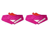 SICAK SU TORBASI 2 ADET,BEL VE OMUZ ICIN KUSAK SEKLINDE PELUŞ PEMBE TERMOFOR 1500ML 160x22CM