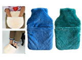 SICAK SU TORBASI 2 ADET,CEPLİ PELUŞ TERMOFOR 32,5x17,5cm  1500 ML
