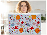 DEFTER STİCKER,LAPTOP STİCKER  UZAYLI DESENLİ PVC 70X50X0,5CM