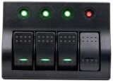 Sigorta paneli Dörtlü Model 2x10A - 2x15A Sigorta Değeri 130x100mm