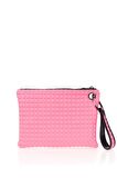 Bilik Deri  Pembe Kumaş Kadın Portföy & Clutch Çanta MELİS