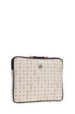 Bilik Deri Monogram Bej Unisex Laptop & Evrak Çantası TABLET-MN 12"