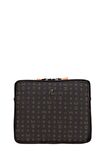 Bilik Deri Monogram Siyah Unisex Laptop & Evrak Çantası TABLET-MN 12"