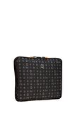 Bilik Deri Monogram Siyah Unisex Laptop & Evrak Çantası TABLET-MG 12"