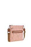 Bilik Deri Monogram Pembe/Taba Kadın Çapraz Askılı Çanta MTŞ 269-MN