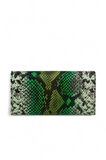 Bilik Deri  Yeşil Yılan Deri Kadın Cüzdan BSH 3071