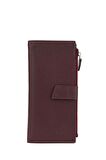 Bilik Deri  Bordo Rölax Deri Unisex Cüzdan BSH 3240