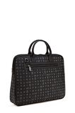 Bilik Deri Monogram Siyah Unisex Laptop & Evrak Çantası RH09 BUSİNESS-MG