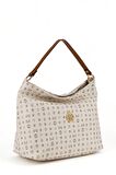Bilik Deri Monogram Bej/Taba Kadın Omuz Çantası NV 1003-MN