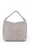 Bilik Deri Monogram Gri/Taba Kadın Omuz Çantası NV 1003-MN