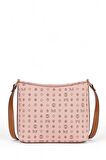 Bilik Deri Monogram Pembe/Taba Kadın Çapraz Askılı Çanta NV 1008-MN