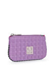 Bilik Deri Scuba Bozuk Paralık Lila Kadın Cüzdan ZİP