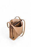 Bilik Deri  Toprak Kadın Omuz Çantası BLKF DOUBLE