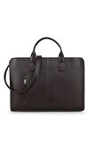 Bilik Deri Business Kahve Unisex Laptop & Evrak Çantası BLM09 2197