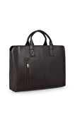 Bilik Deri Business Kahve Unisex Laptop & Evrak Çantası BLM09 2197