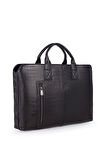 Bilik Deri Business Siyah  Unisex Laptop & Evrak Çantası BLM09 2197-KR