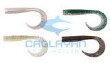 Savage gear LB Sandeel Curltail 7 cm 6 Adet Suni Yem Baby Mack