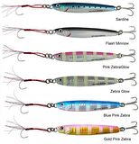 Savage gear 3D Slim Minnow 100 gr 12,5 cm Jig Suni Yem Savage gear-Glow Zebra