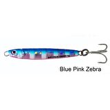 Savage Gear 3D Slim Minnow Jig 5 Gr 4,6 Cm Blue Pink Zebra