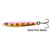 Savage Gear 3D Slim Minnow Jig 5 Gr 4,6 Cm Gold Pink Zebra