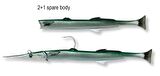 Savage gear Needlefish Pulsetail 2+1 18 cm 26g Suni Yem Savage gear-Pink Silver