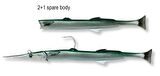 Savage gear Needlefish Pulsetail 2+1 23 cm 55g Suni Yem Savage gear-Barracuda