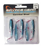 Savage gear Cannibal 6,8cm 5 Adet Suni Yem
