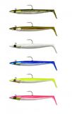 Savage Gear Sandeel V2 14 cm 33 gr 2+1 Savage gear-Blue Pearl Silver