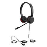 Jabra Evolve 30 II Duo USB MS Kulak Üstü Kulaklık (Jabra Türkiye Garantili)