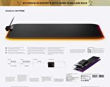 SteelSeries QcK Prism Cloth RGB Mousepad - Medium