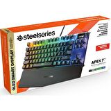 SteelSeries Apex 7 TKL (UK) RGB Red Switch Mekanik Oyuncu Klavye - Red Switch