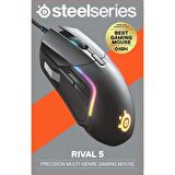 Steelseries Rival 5 Rgb Optik Oyuncu Mouse