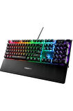 SteelSeries Apex 5 Hibrit RGB Blue Switch Kablolu Mekanik Oyuncu Klavyesi OUTLET