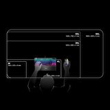SteelSeries QcK Prism Cloth RGB 5XL Oyuncu Mouse Pad
