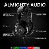 SteelSeries Arctis Nova 1 Mikrofonlu Stereo Gürültü Önleyicili Oyuncu Kulak Üstü Kablolu Kulaklık