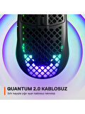SteelSeries Aerox 3 2022 Onyx Kablosuz Gaming Mouse(OUTLET)