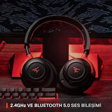 SteelSeries Arctis Nova 7 Wireless Faze Clan Edition Gaming Kulaklık, Kablosuz, Siyah