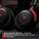 SteelSeries Arctis Nova 7 Wireless Faze Clan Edition Gaming Kulaklık, Kablosuz, Siyah