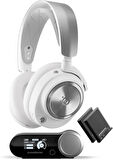 SteelSeries Arctis Nova Pro Beyaz Kablolu/Kablosuz Kulak Üstü Oyuncu Kulaklığı Teşhir