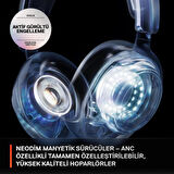 SteelSeries Arctis Nova Pro Beyaz Kablolu/Kablosuz Kulak Üstü Oyuncu Kulaklığı Teşhir
