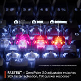 SteelSeries Apex Pro TKL Gen 3 OmniPoint 3.0 HiperManyetik Switch RGB Mekanik Kablolu Oyuncu Klavyesi (UK)