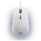 SteelSeries Rival 3 Gen 2 SSM62516 Optik 6 Tuş 8500DPI Beyaz Kablolu Gaming (Oyuncu) Mouse