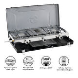 Outwell Kirishima Trio Stove Üçlü Kamp & Karavan Ocağı LPG Çıkışlı